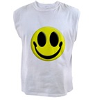 Smiley Face Men's Muscle Tee