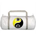 8 Ball 9 Ball Yin Yang Gym Bag