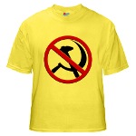 Anti-Communism Yellow T-Shirt