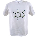 Caffeine Molecule Value T-shirt