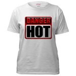 DANGER: HOT! Women's T-Shirt