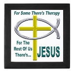 Jesus Therapy Keepsake Box