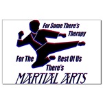 Martial Arts Therapy Mini Poster Print
