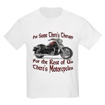 Motorcycle Therapy Kids Light T-Shirt