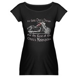 Motorcycle Therapy Maternity Dark T-Shirt