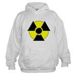 3D Radioactive Symbol Hooded Sweatshirt