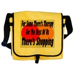 Shopping Therapy Messenger Bag