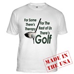 Golf Therapy Fitted T-Shirt