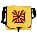 American Maltese Cross Messenger Bag