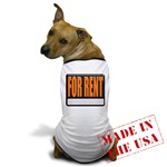 For Rent Sign Dog T-Shirt