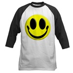 Smiley Face Adult Baseball Jersey