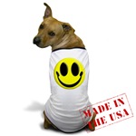 Smiley Face Dog T-Shirt