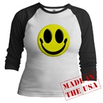 Smiley Face Jr. Raglan