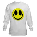 Smiley Face Long Sleeve T-Shirt