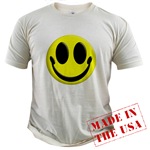 Smiley Face Organic Cotton Tee