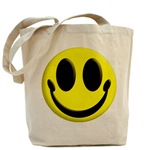 Smiley Face Tote Bag