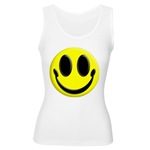 Smiley Face Women's Tank Top