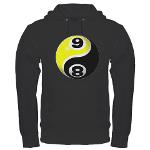 8 Ball 9 Ball Yin Yang Hoodie (dark)