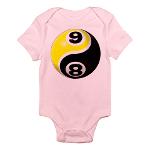 8 Ball 9 Ball Yin Yang Infant Bodysuit