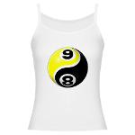 8 Ball 9 Ball Yin Yang Jr. Spaghetti Tank