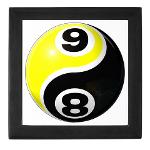 8 Ball 9 Ball Yin Yang