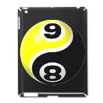 8 Ball 9 Ball Yin Yang iPad2 Case