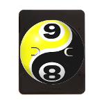 8 Ball 9 Ball Yin Yang iPad 5-in-1 Case