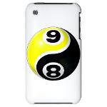 8 Ball 9 Ball Yin Yang iPhone 3G Hard Case