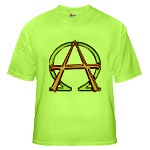 Christian Alpha and Omega Anarchy Symbol