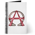 Alpha & Omega Anarchy Symbol Journal