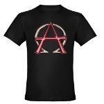 Christian Alpha and Omega Anarchy Symbol