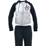 Alpha & Omega Anarchy Symbol Women's Tracksuit