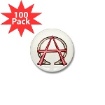 Alpha & Omega Anarchy Symbol 100 Mini Buttons