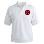 Ace Biker Iron Maltese Cross Golf Shirt