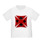 Ace Biker Iron Maltese Cross Infant/Toddler T-Shir