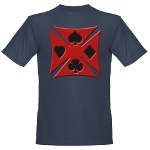 Ace Biker Iron Maltese Cross Organic Men's T-Shirt