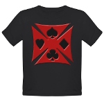 Ace Biker Iron Maltese Cross Organic Toddler T-Shi