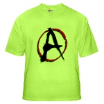 Anarchy Now Green T-Shirt