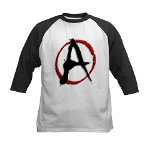 Anarchy Now Kids Baseball Jersey