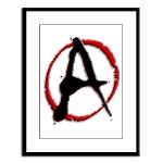 Anarchy Now Large Framed Print