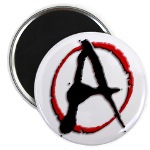 Anarchy Now Magnet