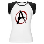 Anarchy Now Women's Cap Sleeve T-Shirt