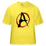 Anarchy Now Yellow T-Shirt