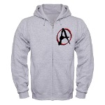 Anarchy Now Zip Hoodie