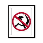 Anti-Communism Framed Panel Print