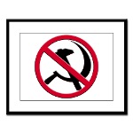 Anti-Communism Large Framed Print