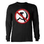 Anti-Communism Long Sleeve Dark T-Shirt