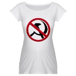 Anti-Communism Maternity T-Shirt