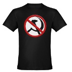 Anti-Communism Men's Fitted T-Shirt (dark)