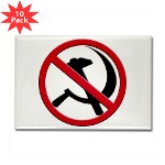 Anti-Communism Rectangle Magnet (10 pack)